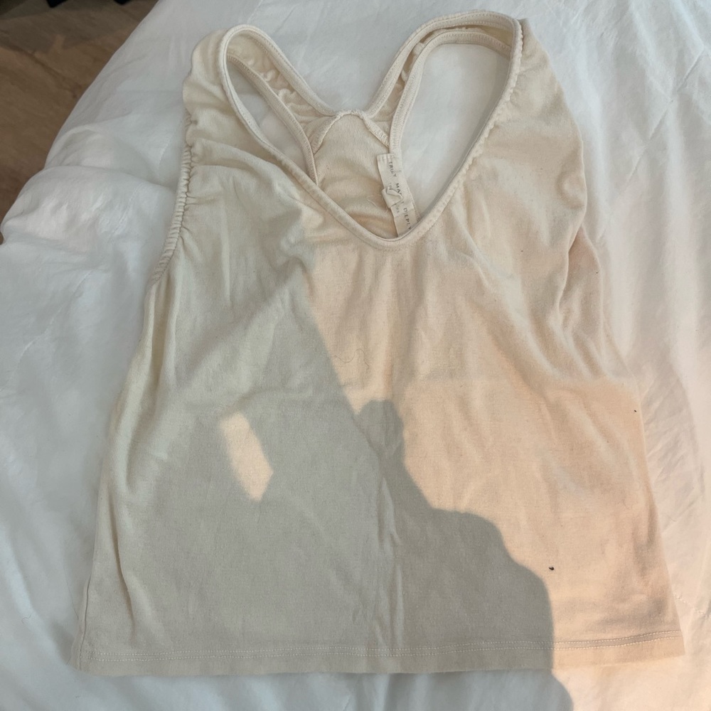 White Tank with Racerback
